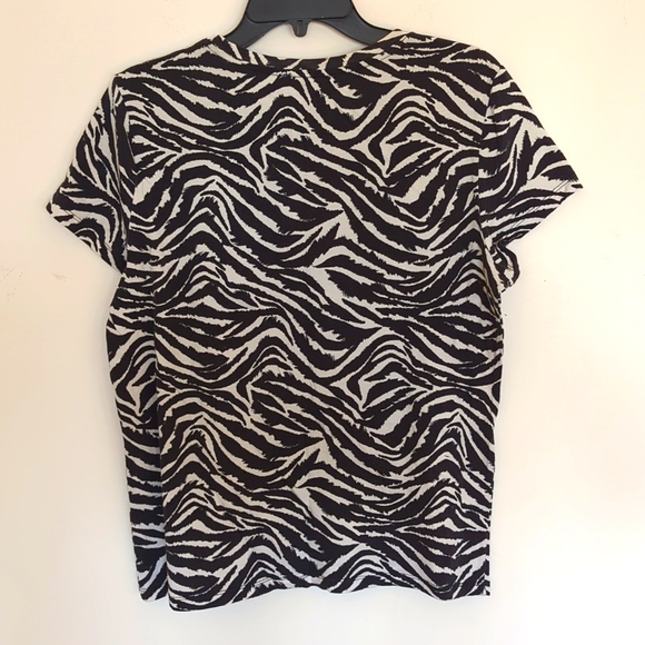 Michael Kors "zebra" top, xl - Picture 3 of 3